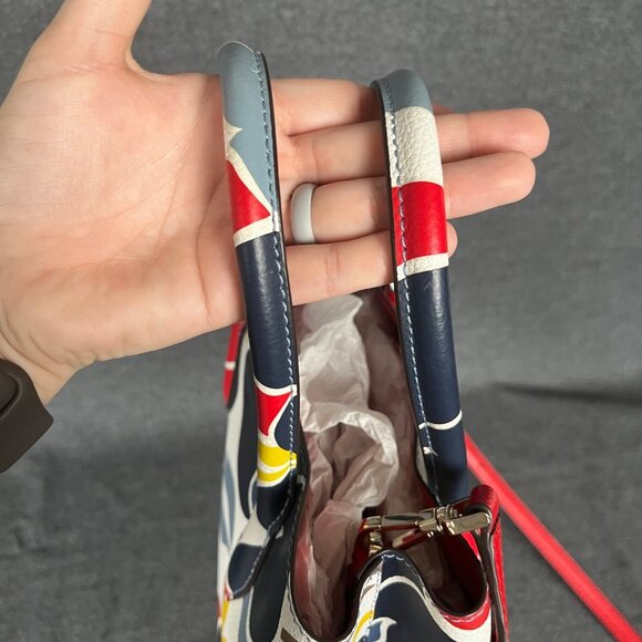 Kate Spade New York Eva Breezy Floral Small Satchel Floral Shoulder Strap - Picture 11 of 11